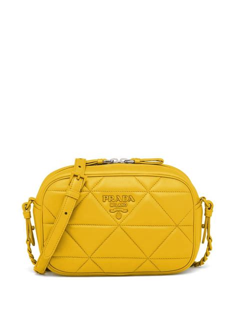 prada crossbody bag yellow|Prada shoulder bag price.